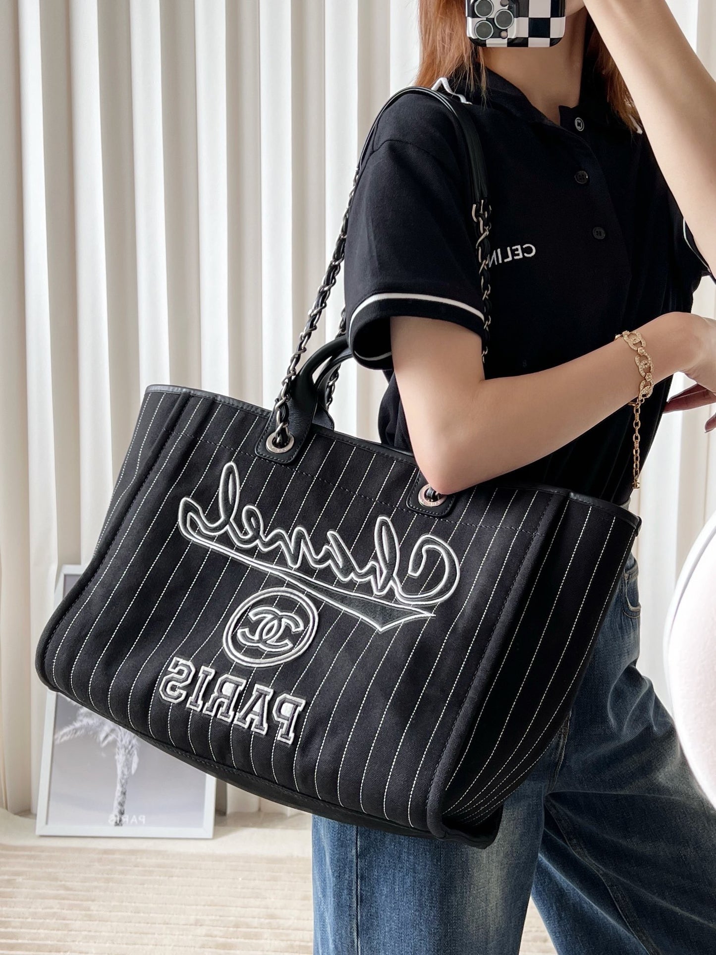Chanel Deauville Tote Bag