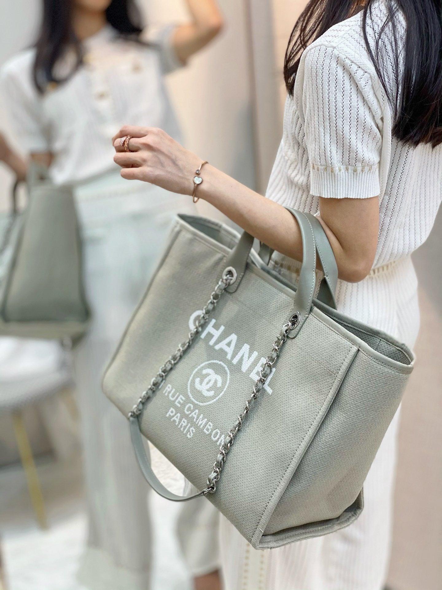 Chanel Deauville Tote Bag