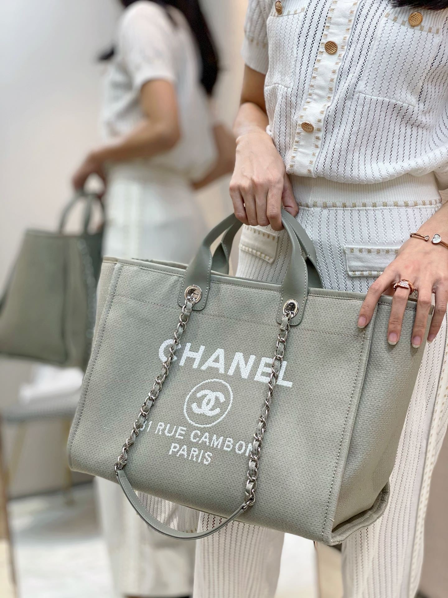 Chanel Deauville Tote Bag