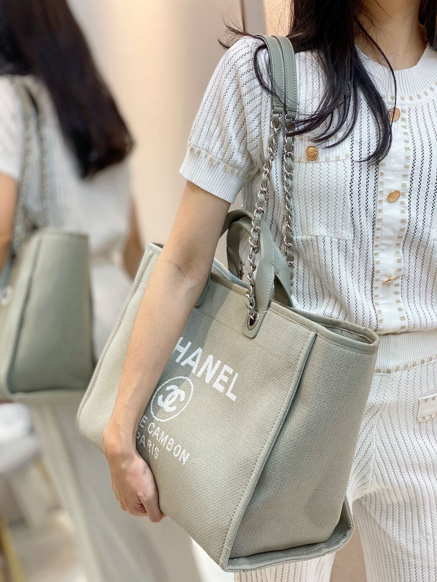 Chanel Deauville Tote Bag