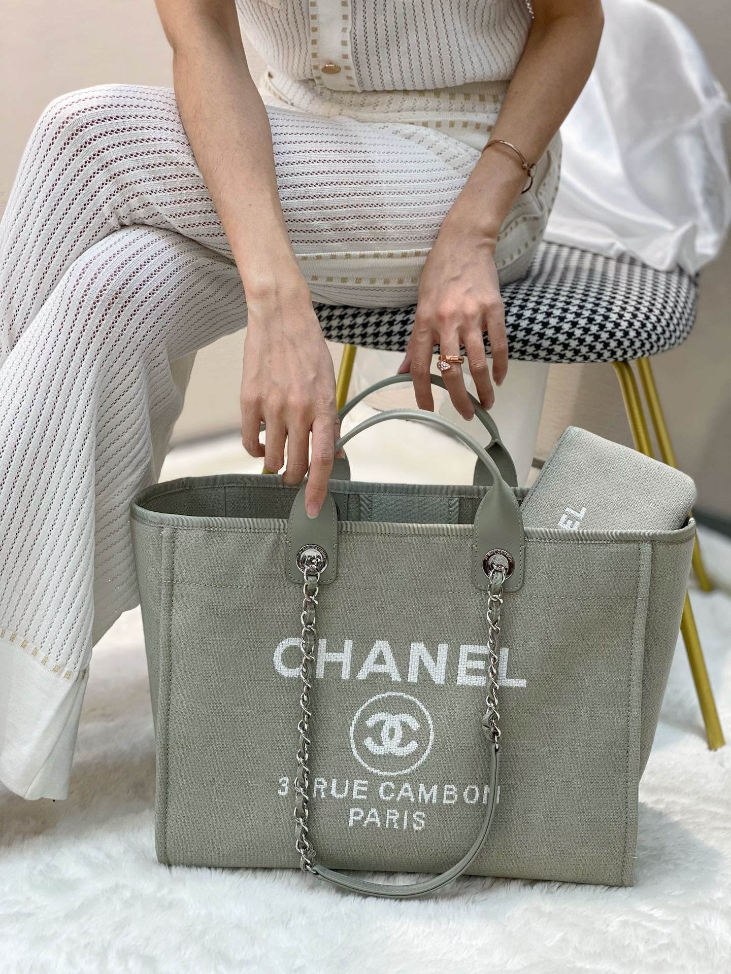 Chanel Deauville Tote Bag