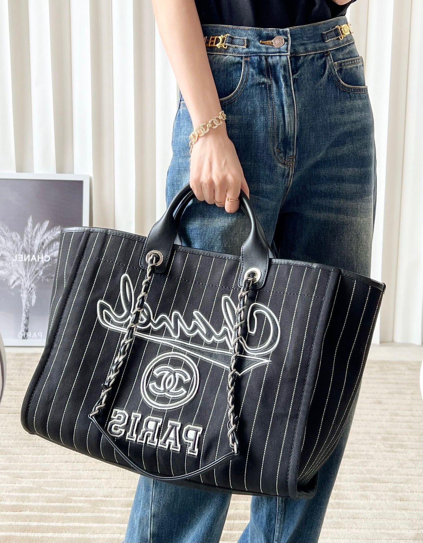 Chanel Deauville Tote Bag