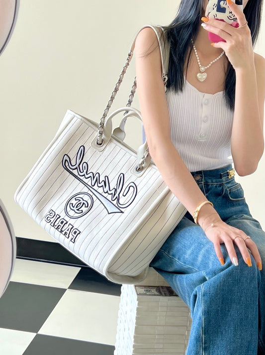 Chanel Deauville Tote Bag